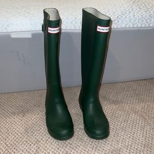 Hunter rain boots